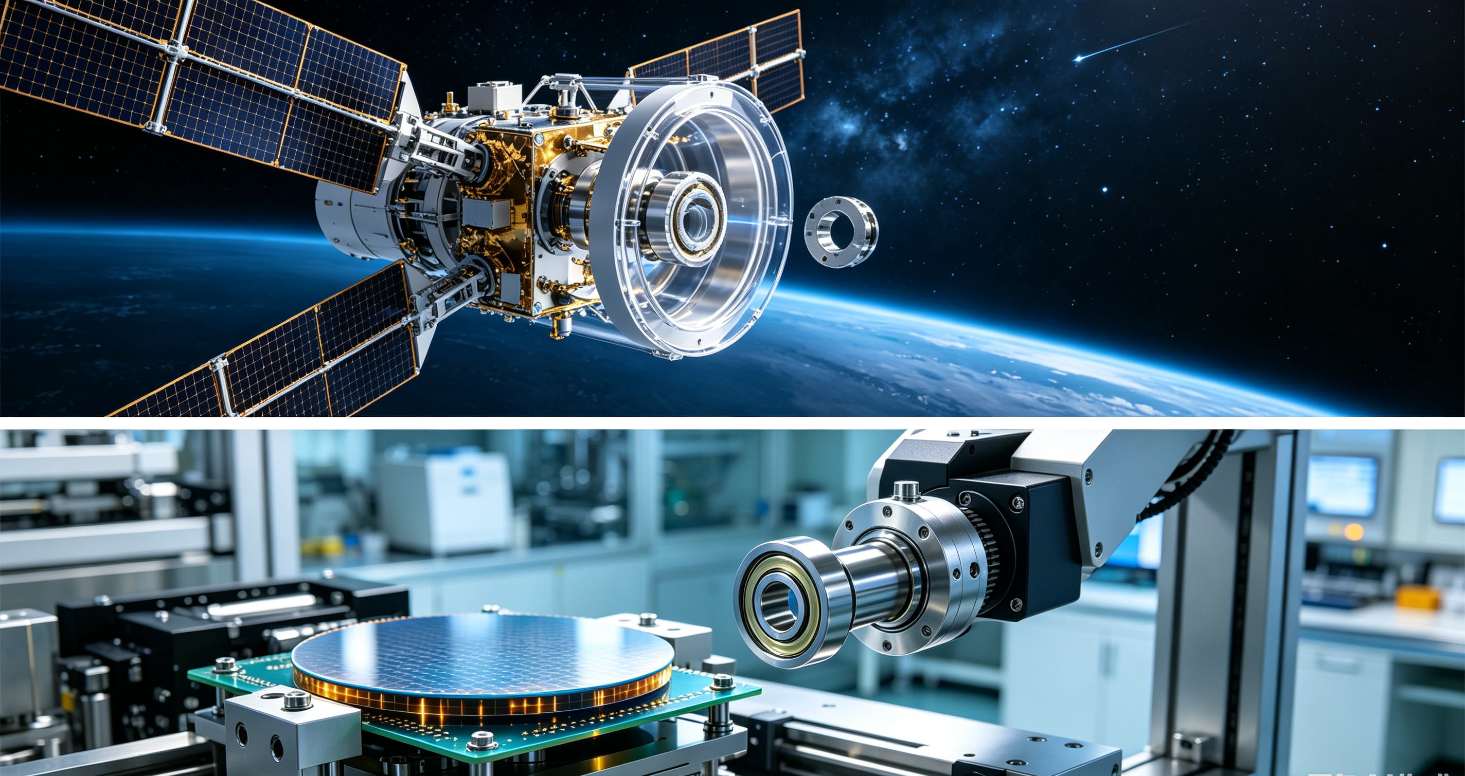 Ceramic Bearings for Aerospace & Semiconductor Precision Equipment